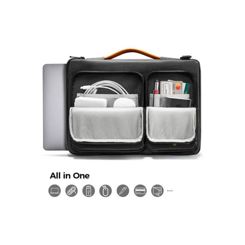 13 Zoll Laptop-Hülle für neues Tablet, wasserfeste Notebooktasche Black