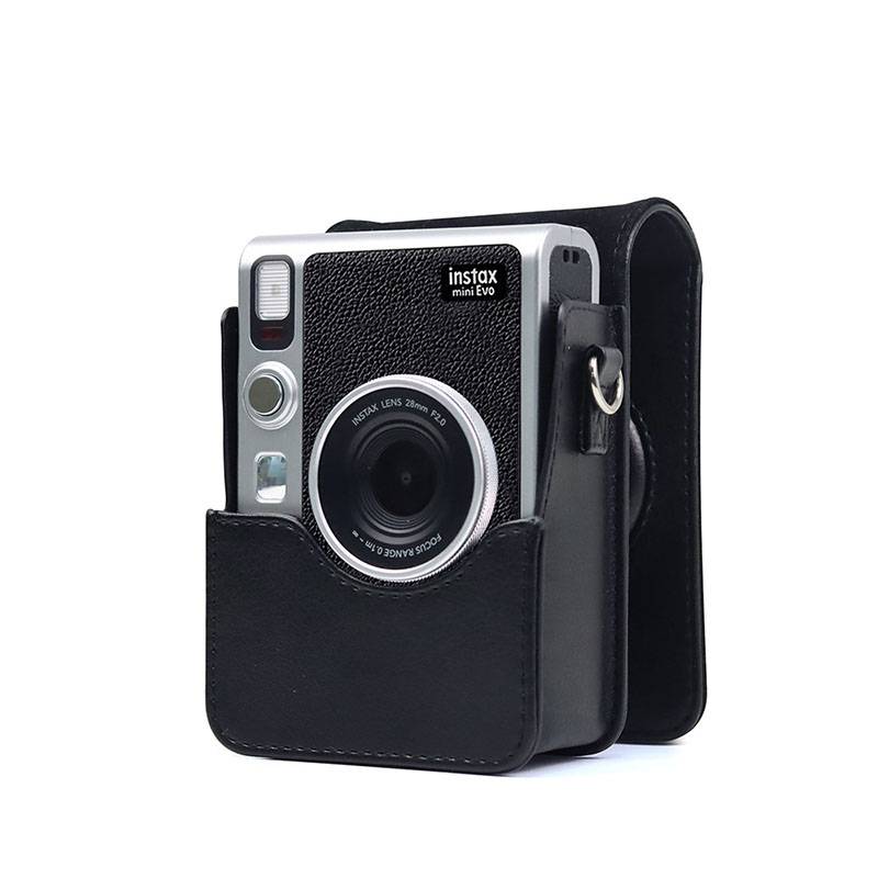 Ledertasche für Instax Mini Evo Kamera Black
