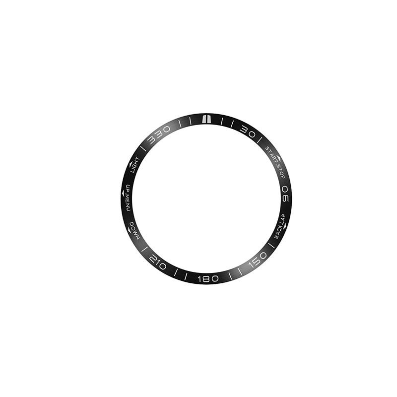 Edelstahlring für Garmin Fenix 8 Black 51 MM