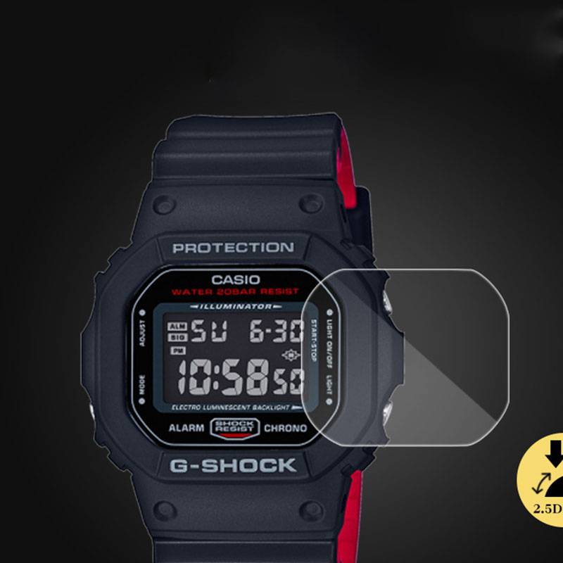 Casio DW-5600 HD Displayschutzfolie (2er-Pack)