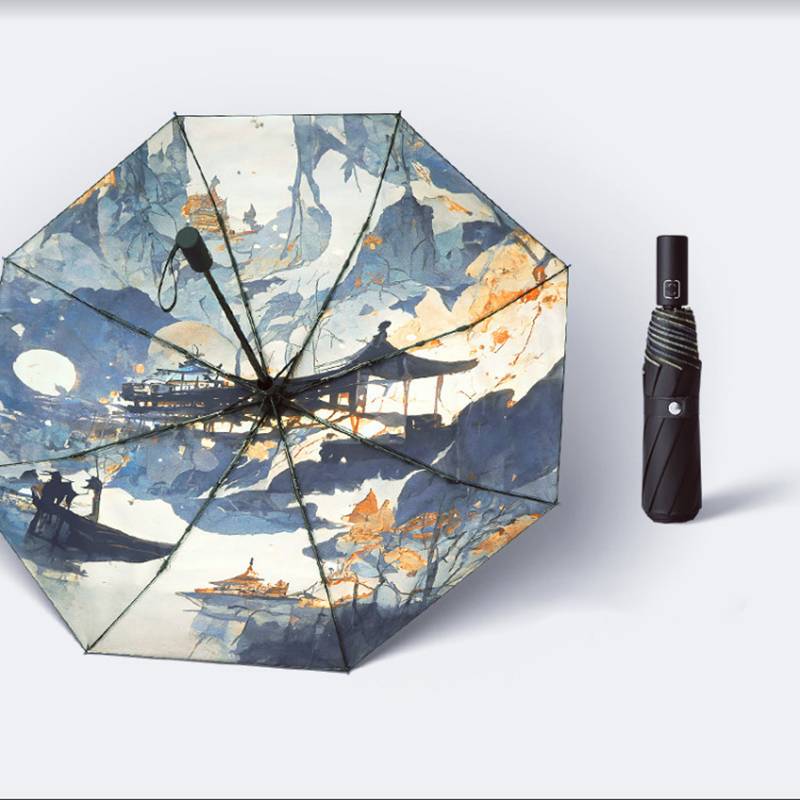 Automatischer Regenschirm im China-Stil Model B