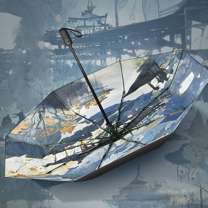 Automatischer Regenschirm im China-Stil Model B