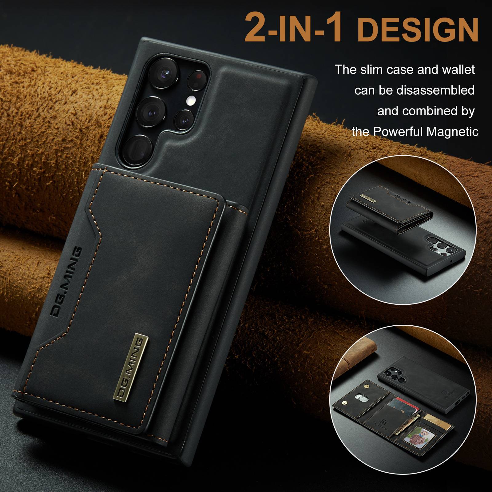 Magnetische Brieftaschenhülle für Samsung Samsung Galaxy A34 5G