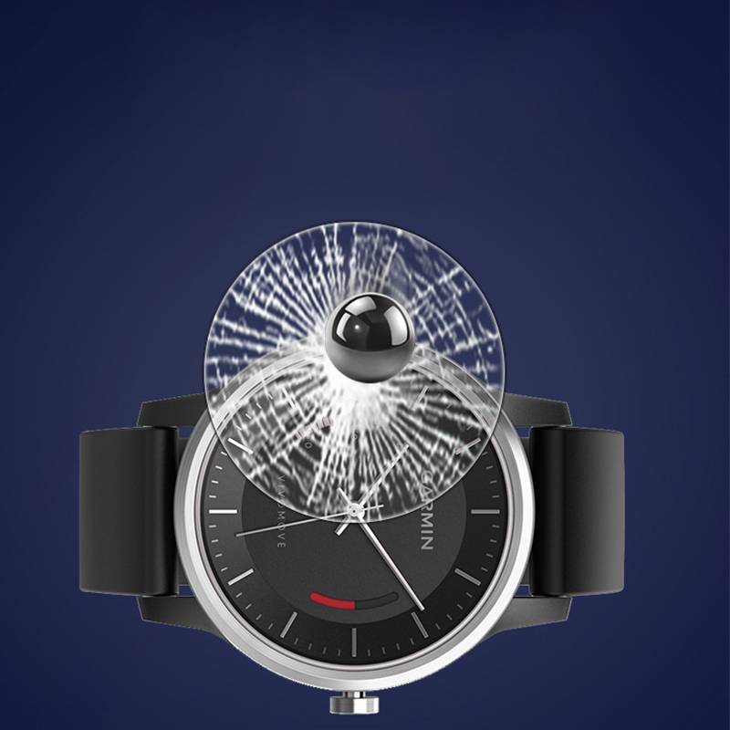 Garmin vivomove Displayschutz - 2er Pack - Gehärtetes Glas