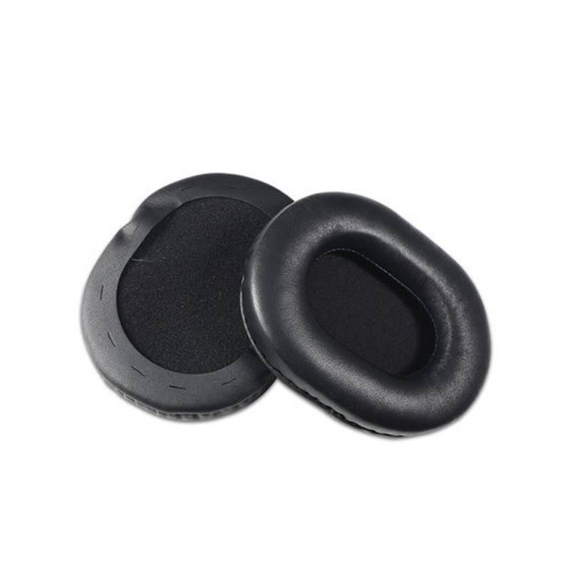 Ersatz-Ohrpolster für Razer BlackShark V2 PRO – schwarzes Lammleder (2er-Pack)