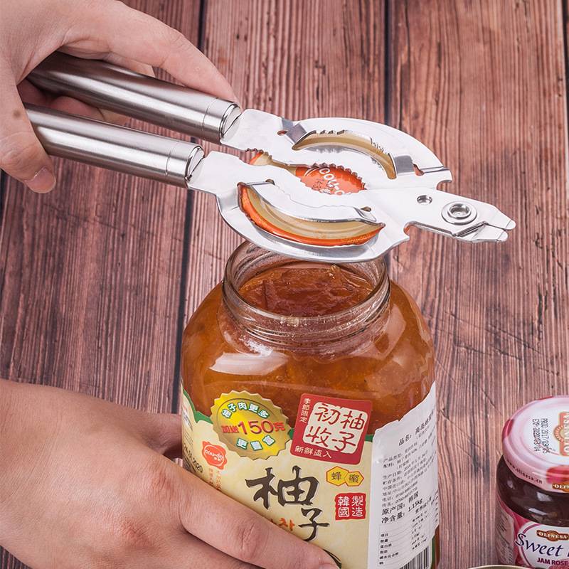 Multifunktionaler Glasöffner - Flaschenöffner aus Edelstahl