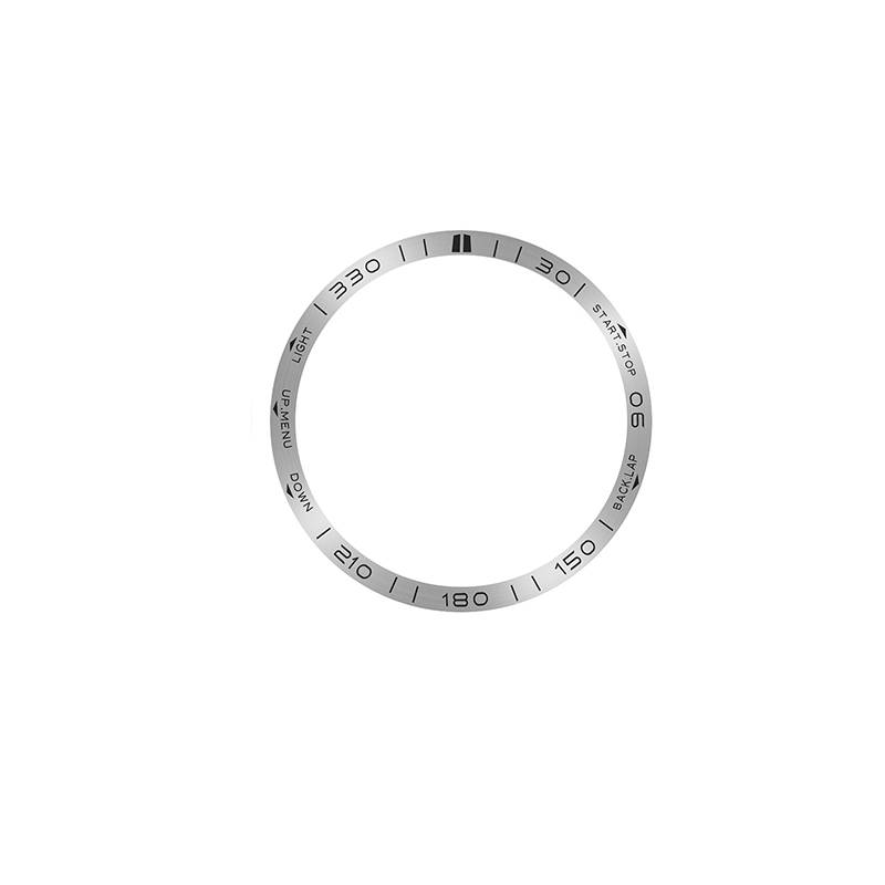 Edelstahlring für Garmin Fenix 8 Silver 47 MM