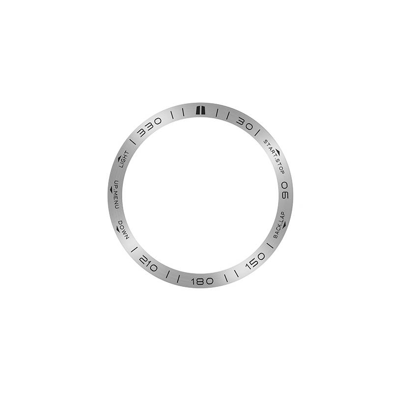 Edelstahlring für Garmin Fenix 8 Silver 51 MM