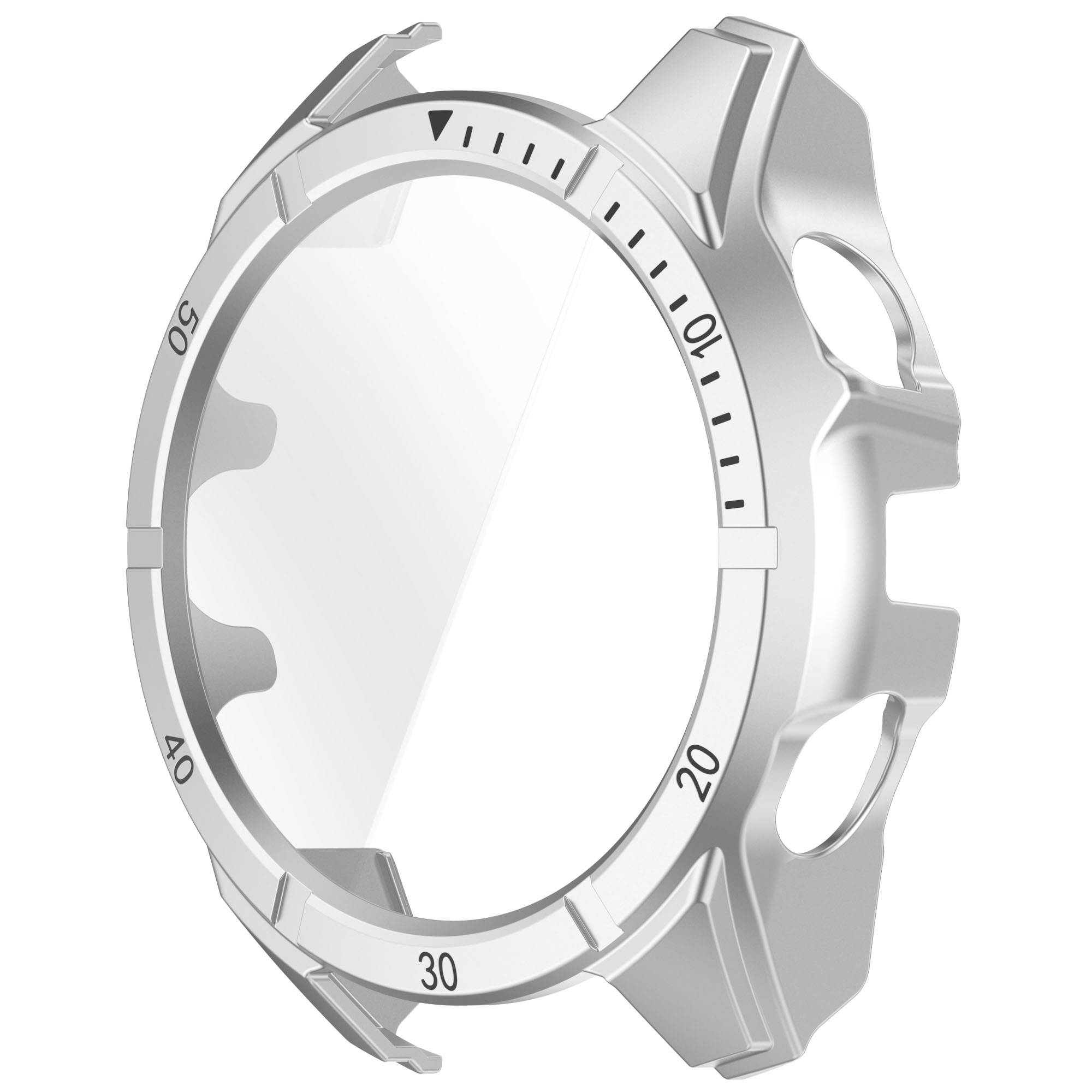 Smartwatch-Hülle für Garmin Fenix ​​​​8 Solar Silver 51 MM