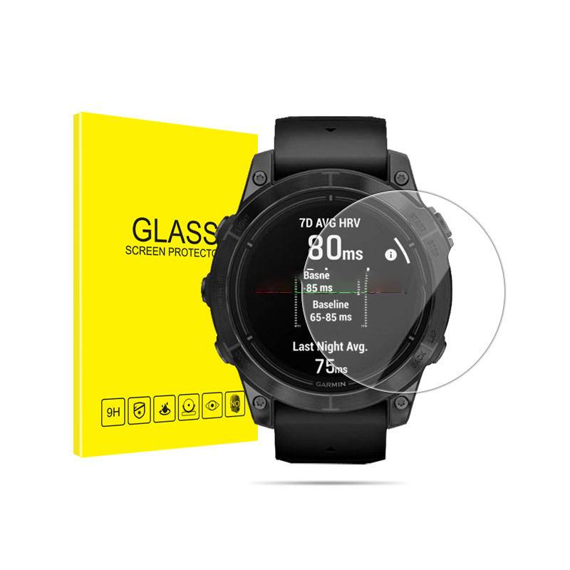 Displayschutz aus gehärtetem Glas für Smartwatch, 2er-Pack Garmin Epix Pro (Gen 2) 42 mm