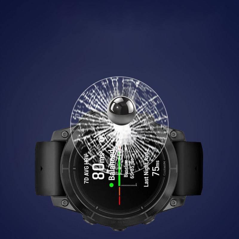 Displayschutz aus gehärtetem Glas für Smartwatch, 2er-Pack Garmin Epix Pro (Gen 2) 42 mm
