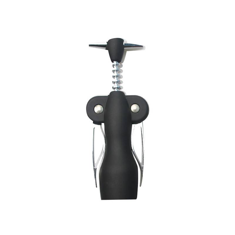 Weinflaschenöffner mit Bull Head Design - Wings Wine Pourer Black