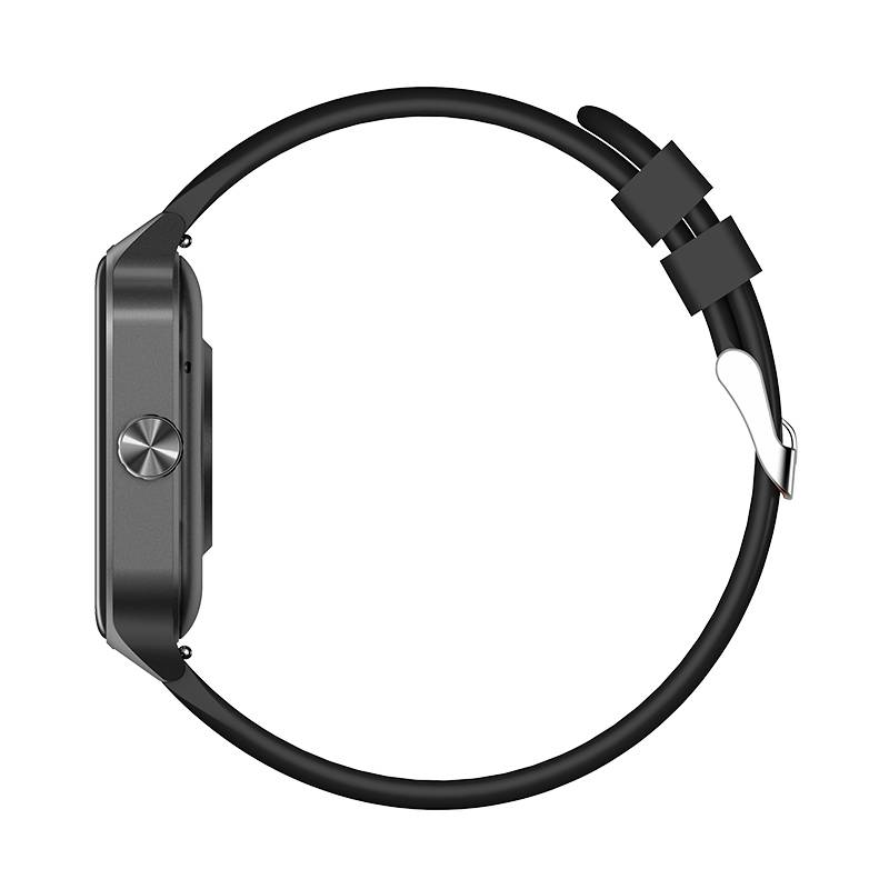 Smartwatch mit Bluetooth und Gesundheitsüberwachung Black