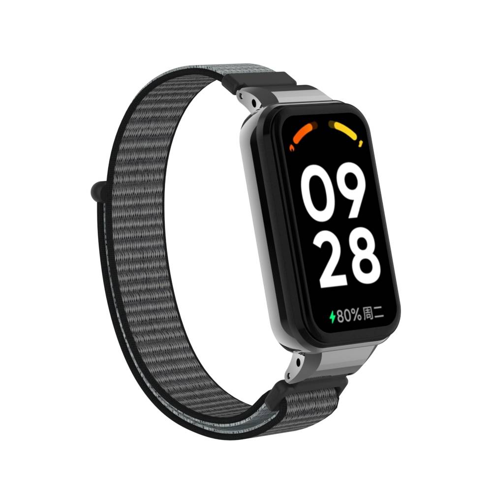 Nylon-Uhrenarmband für Xiaomi Redmi Band 2/8 Active Grey