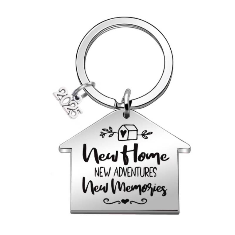 Schlüsselanhänger aus Edelstahl – Einweihungsgeschenk
