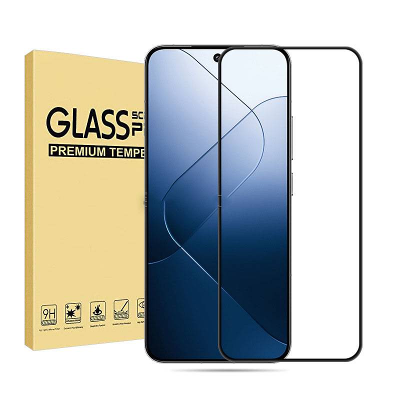 Antistatischer Displayschutz aus gehärtetem Glas für Xiaomi 14T (2er-Pack)
