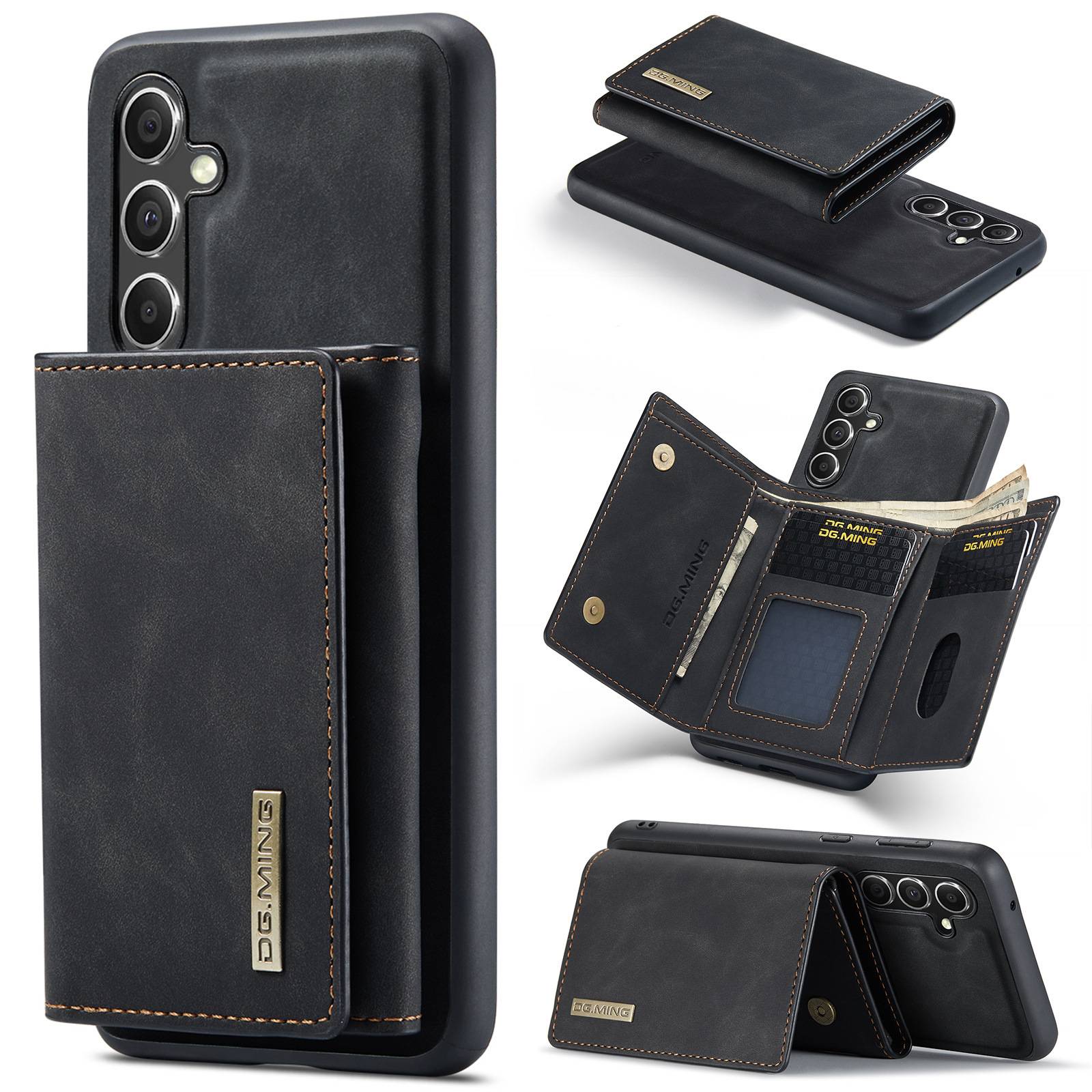 Magnetische Brieftaschenhülle für Samsung Samsung Galaxy S24 Ultra