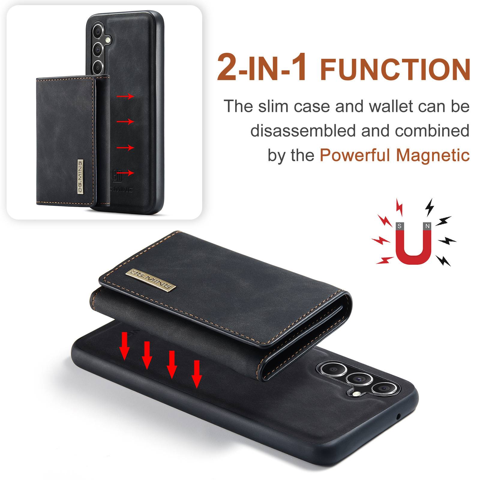 Magnetische Brieftaschenhülle für Samsung Samsung Galaxy S24 Ultra