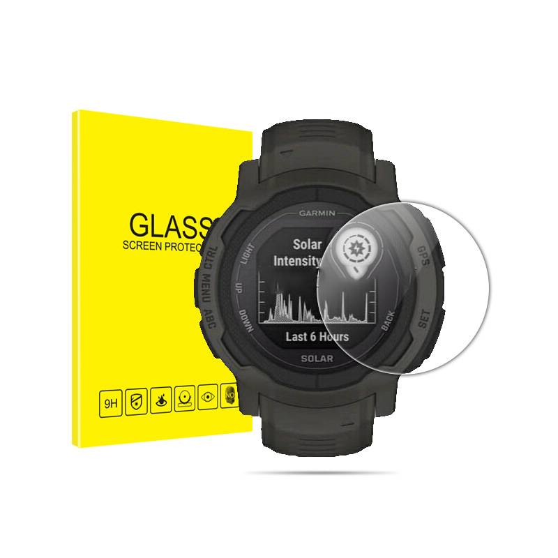 Garmin Instinct 2 Displayschutzfolie, 2er-Pack gehärtetes Glas