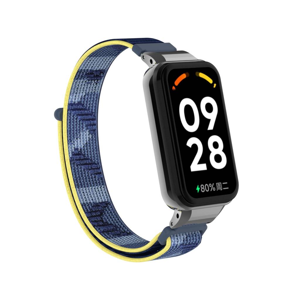 Nylon-Uhrenarmband für Xiaomi Redmi Band 2/8 Active NavyBlue