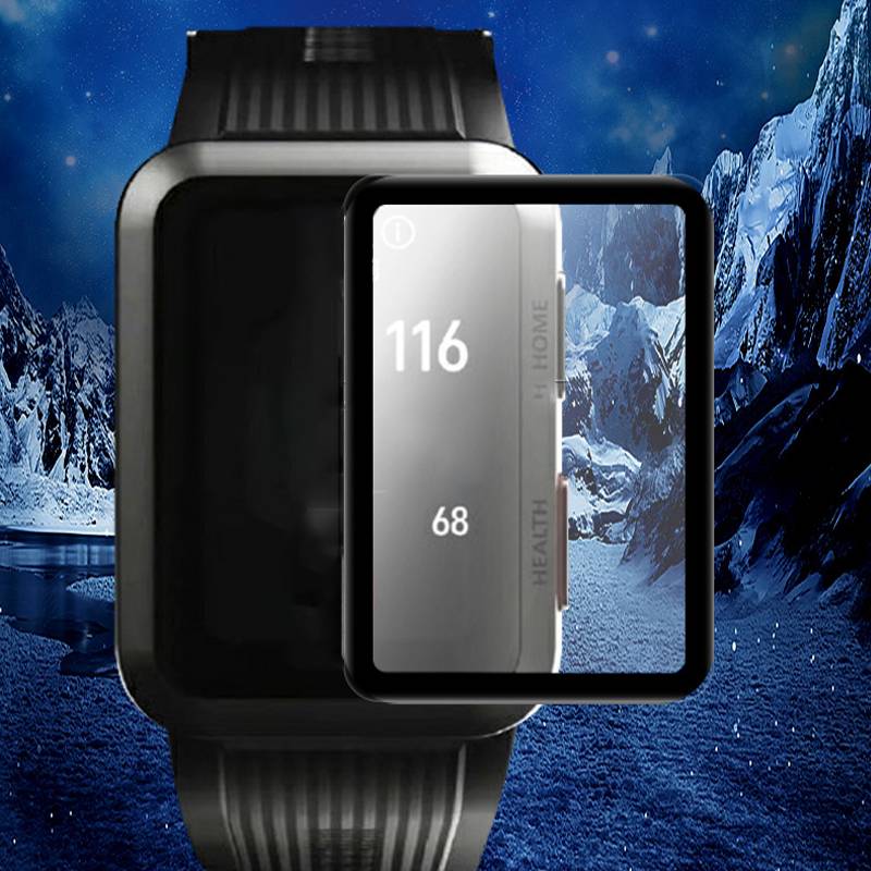 3D Gebogene Softfolie Displayschutzfolie für Huawei Watch D (2er-Pack)
