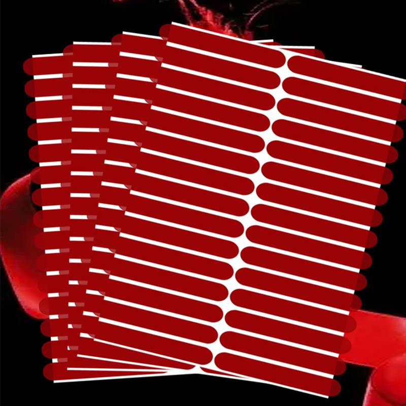 Doppelseitige Klebepads für Nägel, 60 mm x 10 mm, 30 Stück/Blatt, 10 Blatt