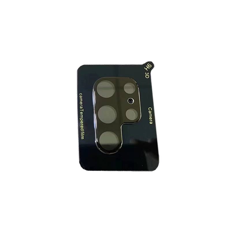 3er-Pack Kameraobjektivschutz für Samsung S22 Ultra (Schwarz)