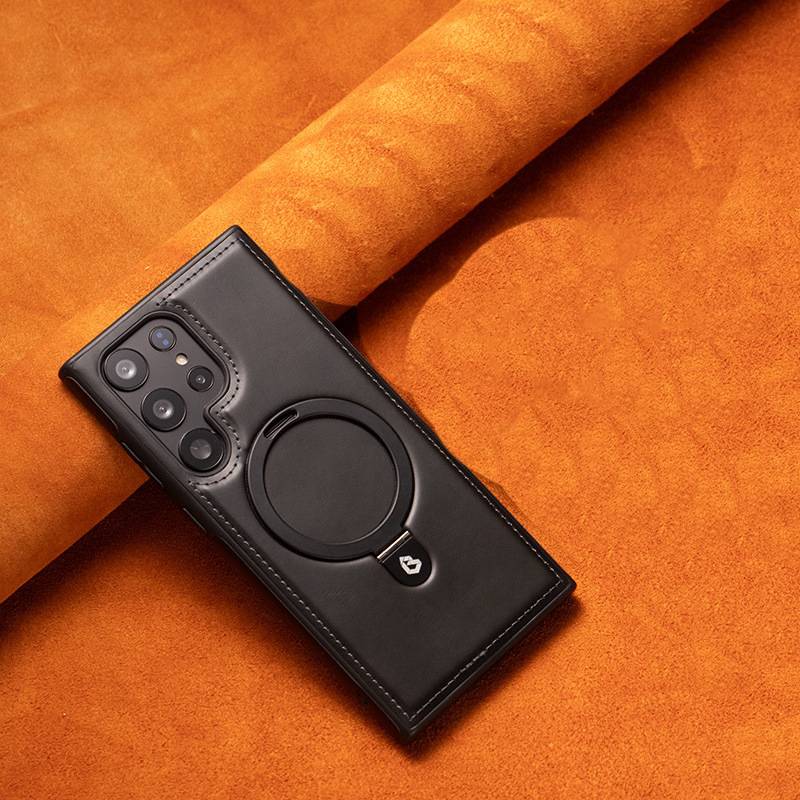 Elegante Lederhülle für Samsung Galaxy A05s mit Klappfunktion Samsung Galaxy S23 Plus