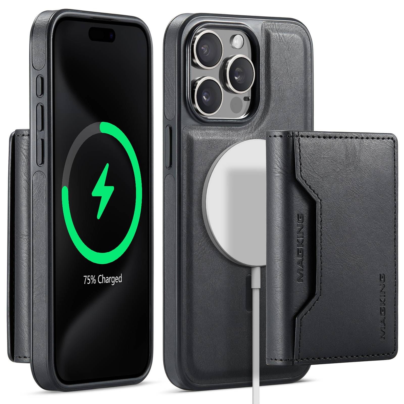Magnetische Kartenhalterhülle für Samsung Samsung Galaxy S23 Ultra