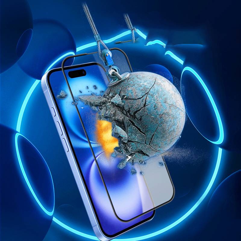 iPhone 16 Pro Max Displayschutzfolie - 2er Pack Gehärtetes Glas