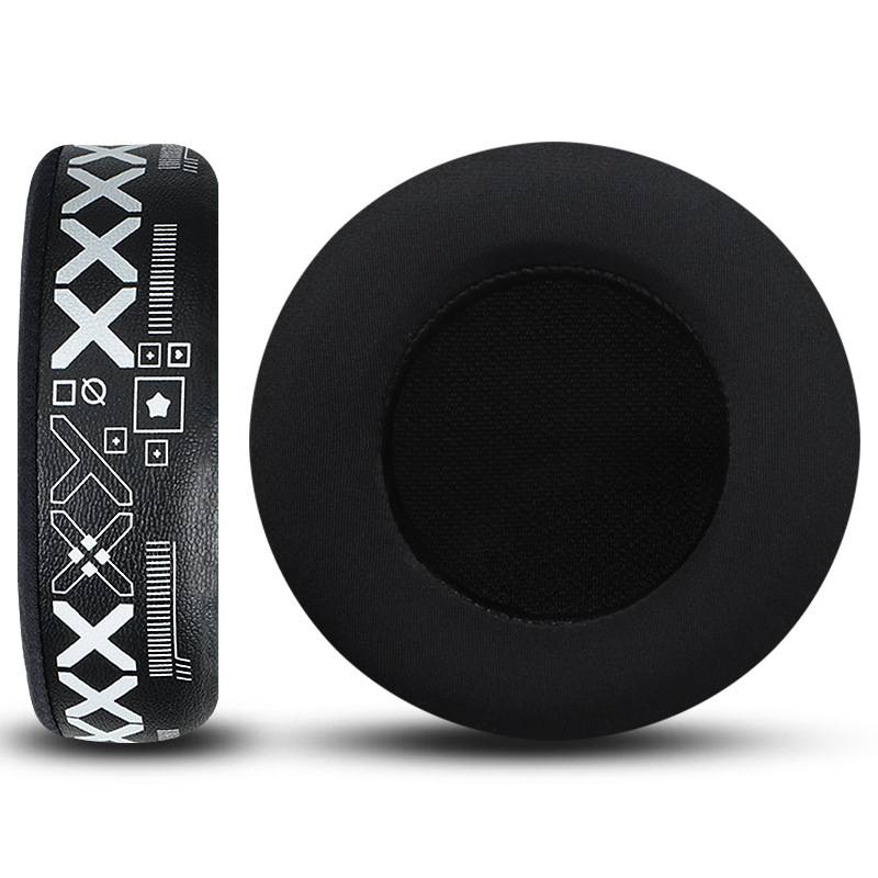 Kühlende Ohrpolster aus Stoff für Corsair Virtuoso RGB WIRELESS SE Black&White