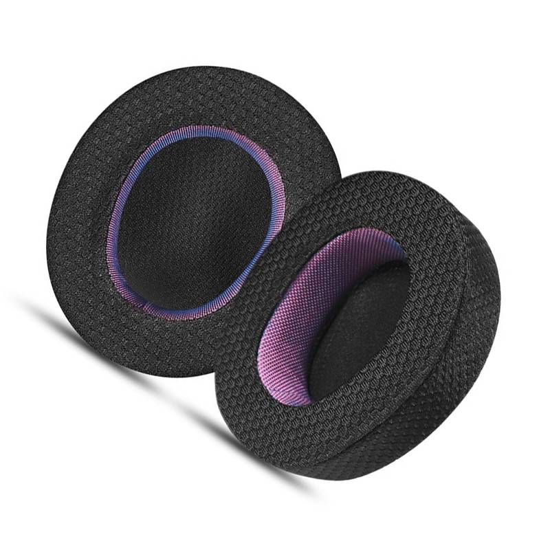 Ersatz-Ohrpolster für SteelSeries Arctis Nova Pro - Schwarz & Lila Bluetooth-Version