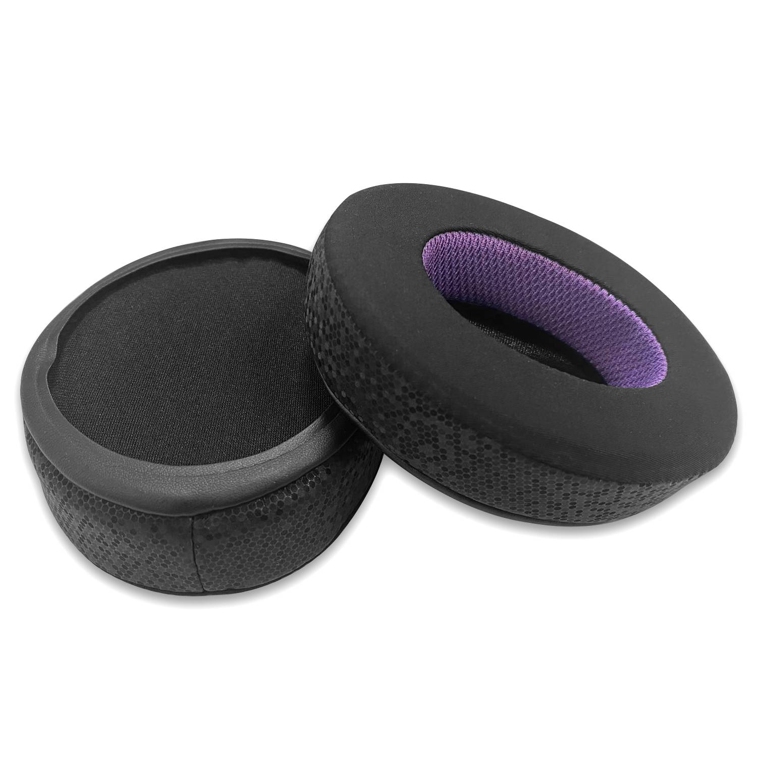 Kühlender Stoff Ohrpolster für HyperX Cloud 2/3 Headphones - Schwarz Lila
