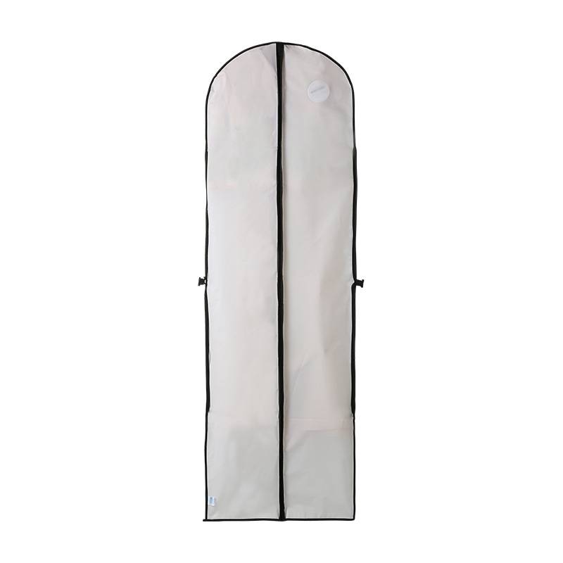 Kleiderhülle für Hochzeitskleid zur Aufbewahrung und Reise, 600D Oxford-Gewebe, atmungsaktiv und feuchtigkeitsbeständig, 183x65x25cm