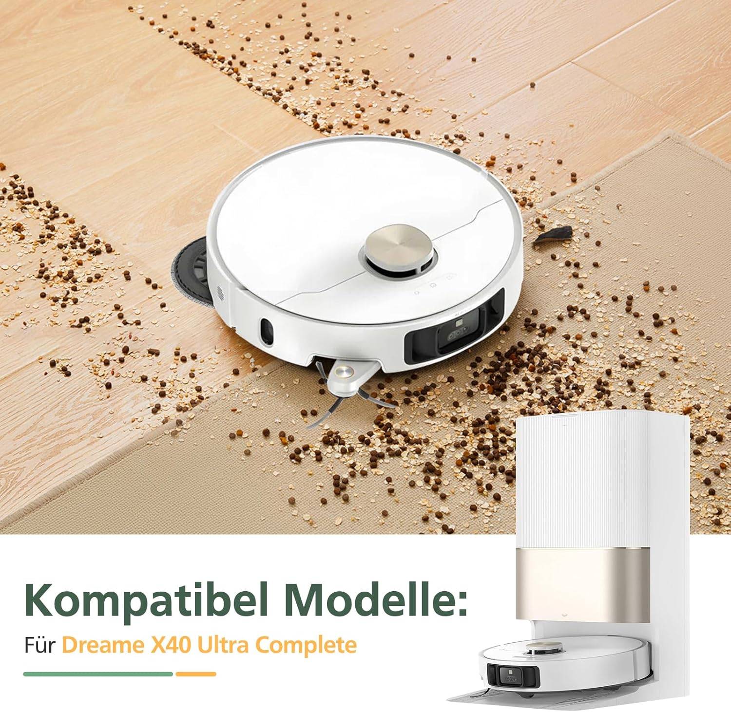 Zubehör für Dreame X40 Ultra Saugroboter