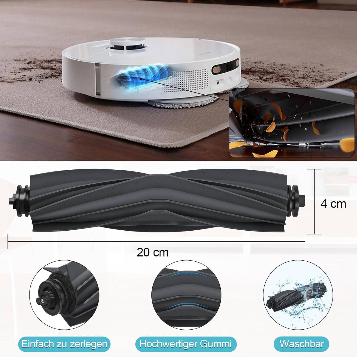 Ersatzzubehör für Dreame X40 Ultra Complete