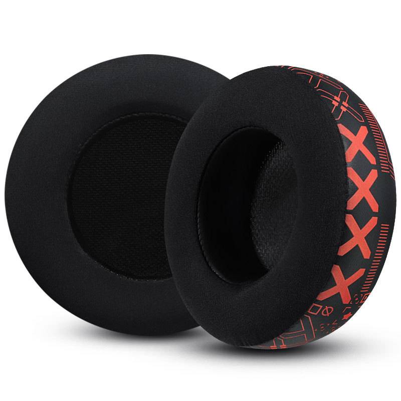 Kühlende Ohrpolster aus Stoff für Corsair Virtuoso RGB WIRELESS SE Orange