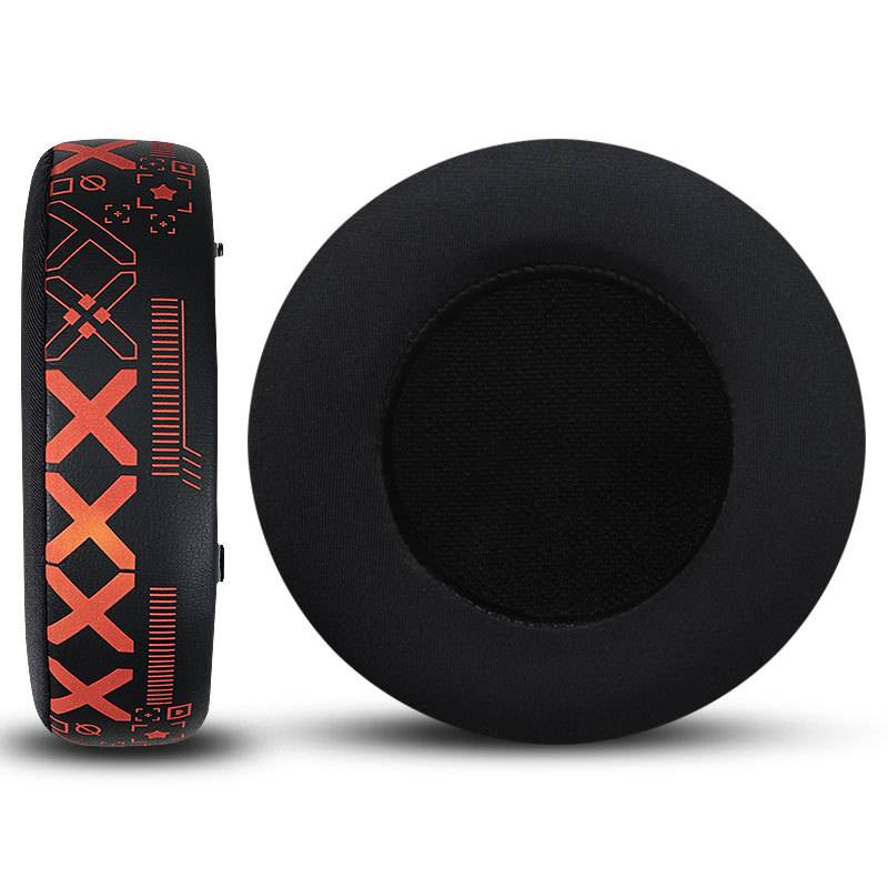Kühlende Ohrpolster aus Stoff für Corsair Virtuoso RGB WIRELESS SE Orange
