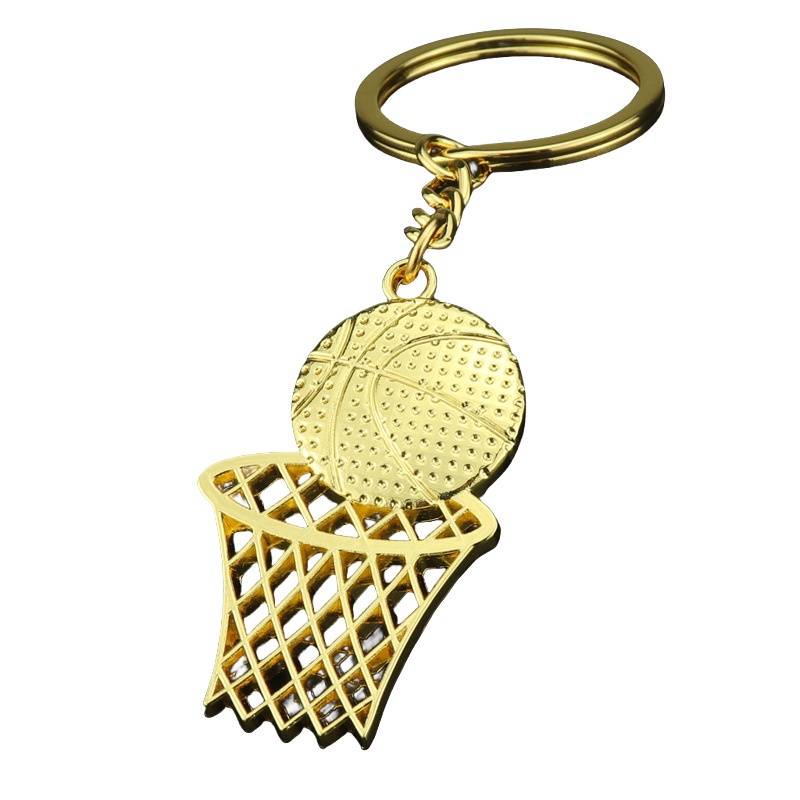 Basketball-Schlüsselanhänger für NBA-Fans Gold