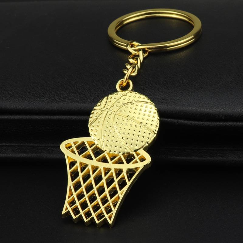 Basketball-Schlüsselanhänger für NBA-Fans Gold