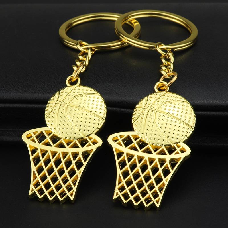 Basketball-Schlüsselanhänger für NBA-Fans Silver