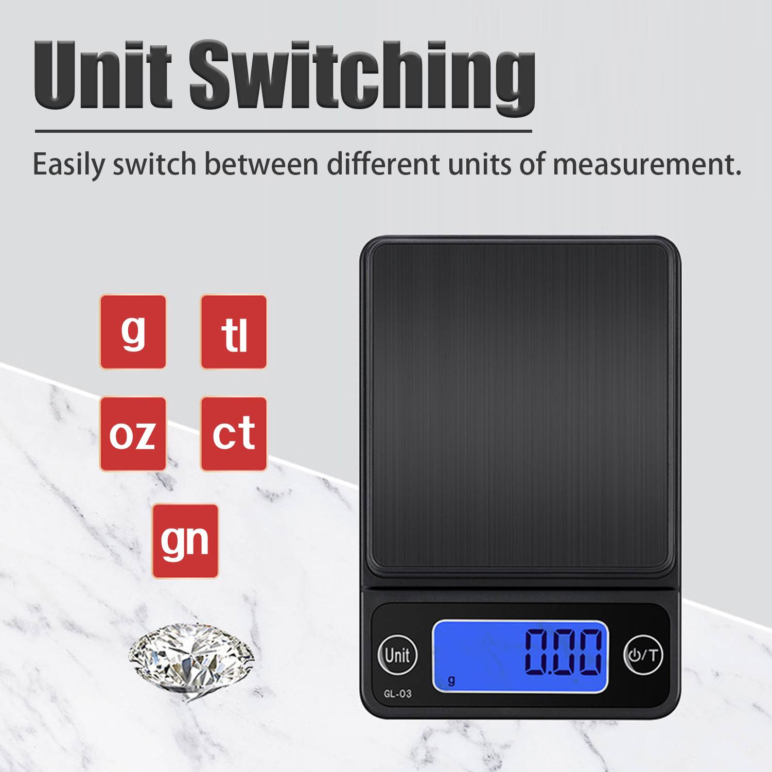 Präzisionswaage / Kaffeewaage, 300g / 0,1g