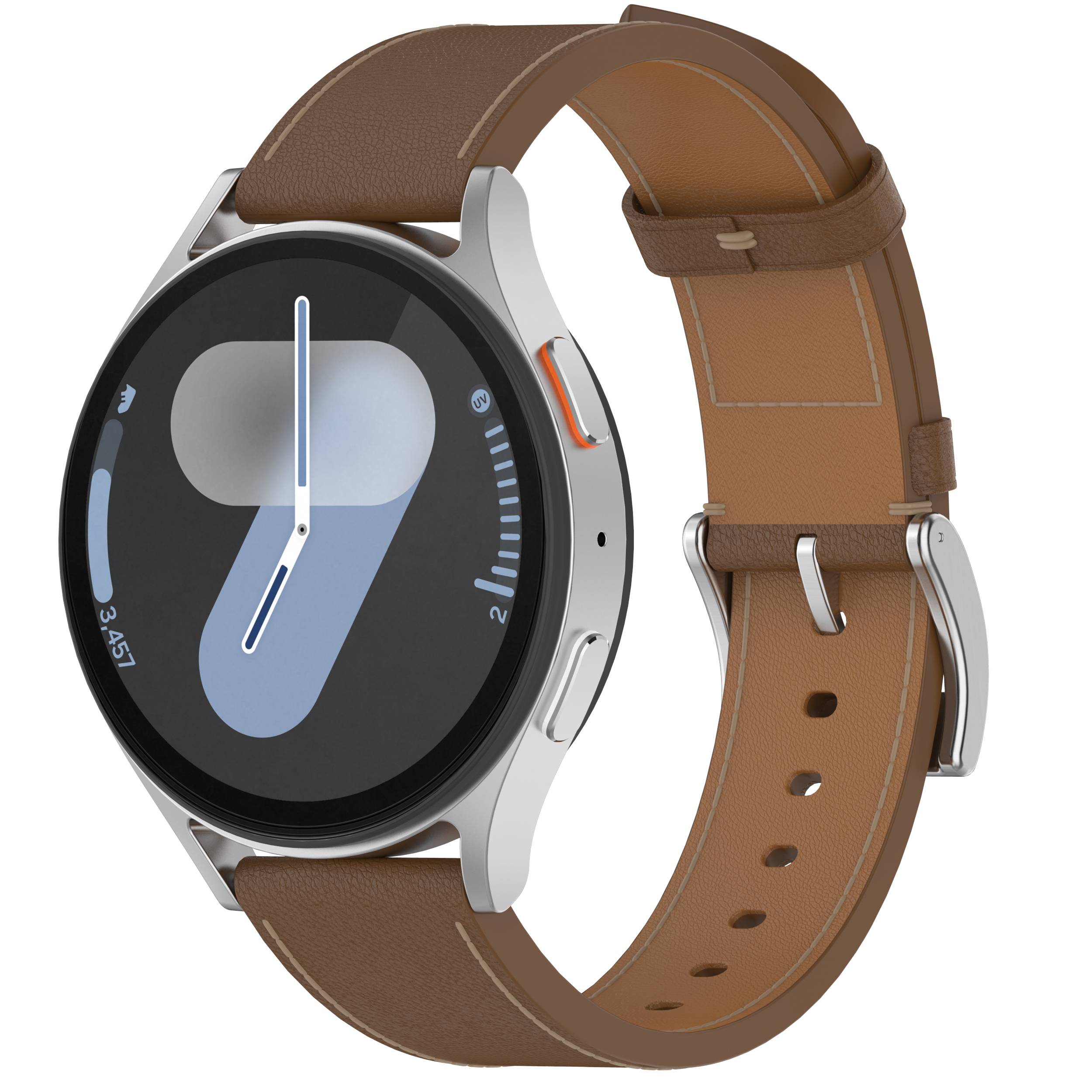 Echtes Lederarmband für Huawei GT5 Brown 22 mm