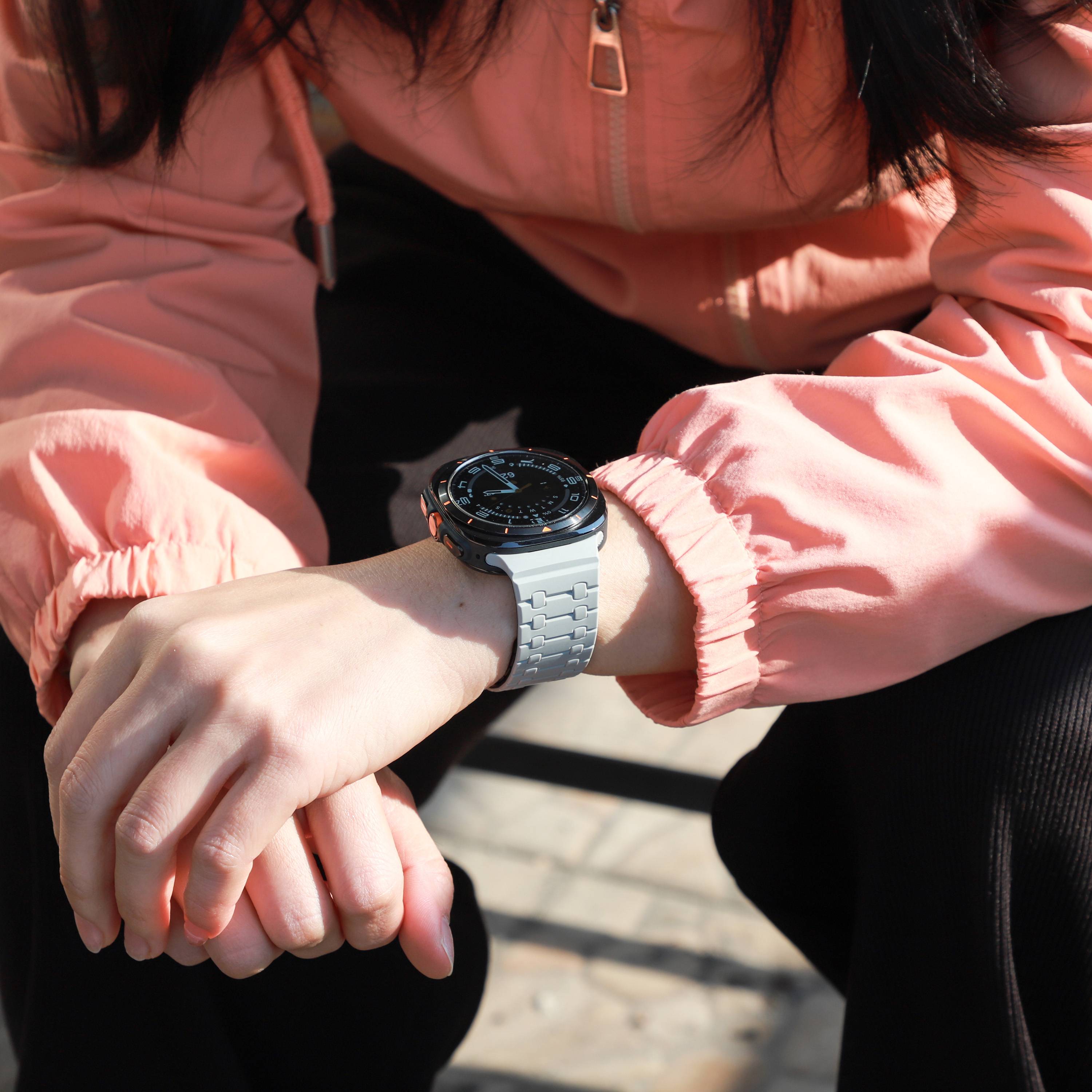 Samsung Ultra AP Magnetisches Uhrenarmband Grey+Black