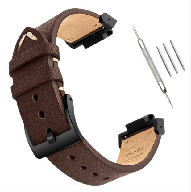 Echtleder-Uhrenarmband für Casio G-SHOCK DW-5600/GWB5600/GA-2100 Brown+Black