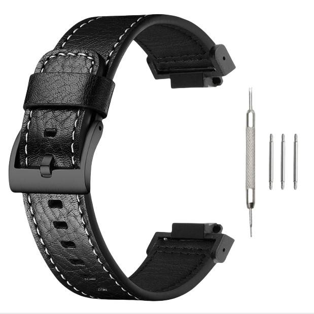 Echtleder-Uhrenarmband für Casio G-SHOCK DW-5600/GWB5600/GA-2100 Black