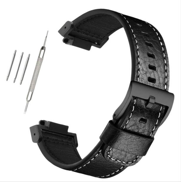 Echtleder-Uhrenarmband für Casio G-SHOCK DW-5600/GWB5600/GA-2100 Black