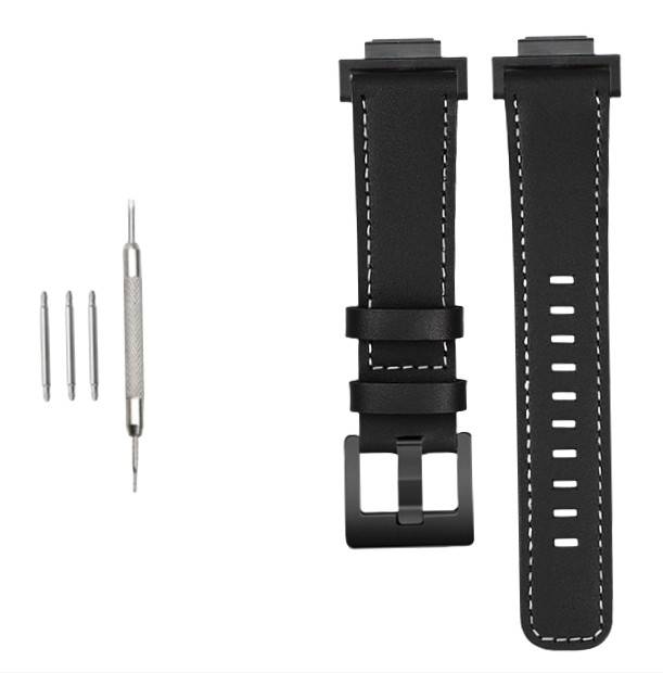 Echtleder-Uhrenarmband für Casio G-SHOCK DW-5600/GWB5600/GA-2100 Black