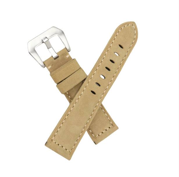 Echtes Lederarmband für Panerai Khaki 22 mm