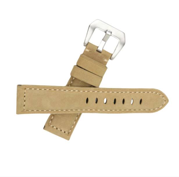 Echtes Lederarmband für Panerai Khaki 22 mm